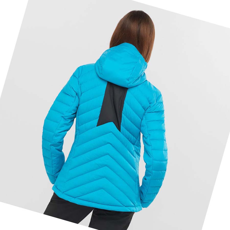 Chaquetas Salomon ESSENTIAL XWARM DOWN INSULATED Mujer Azules | MX 2447WNB